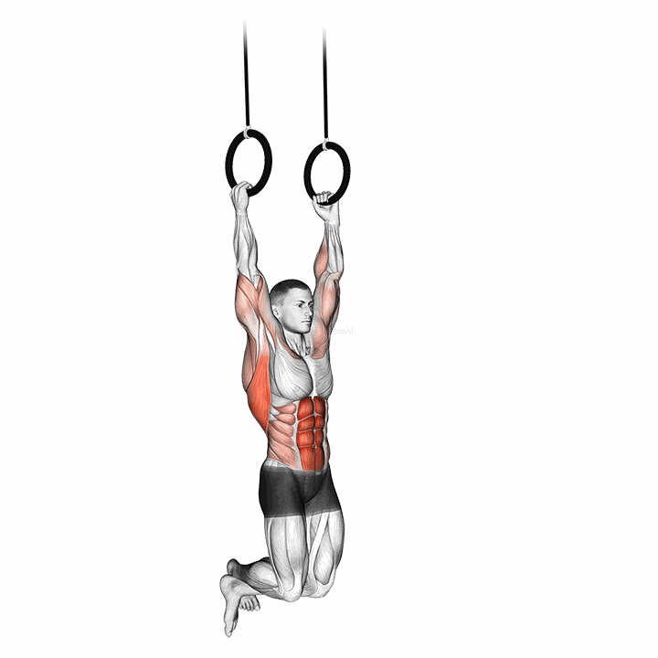 Kipping Muscle Up demonstration
