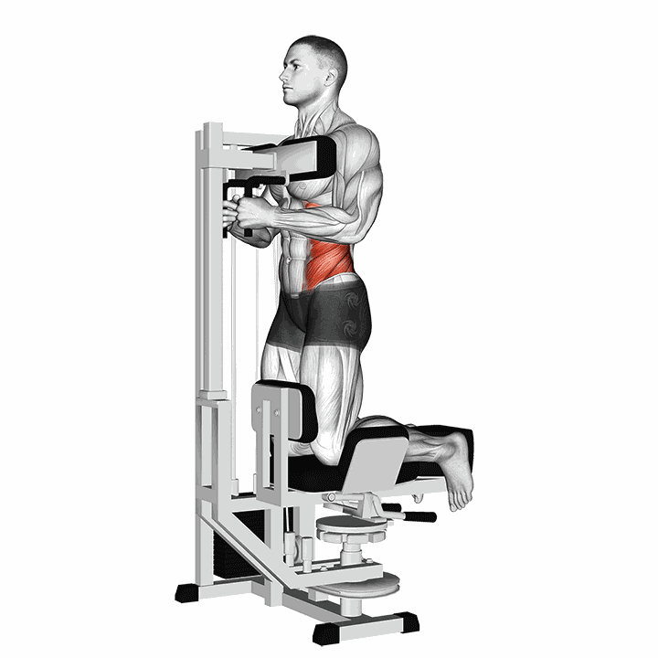 Lever Kneeling Twist demonstration