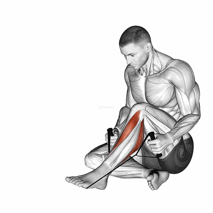 Posterior Tibialis Stretch demonstration