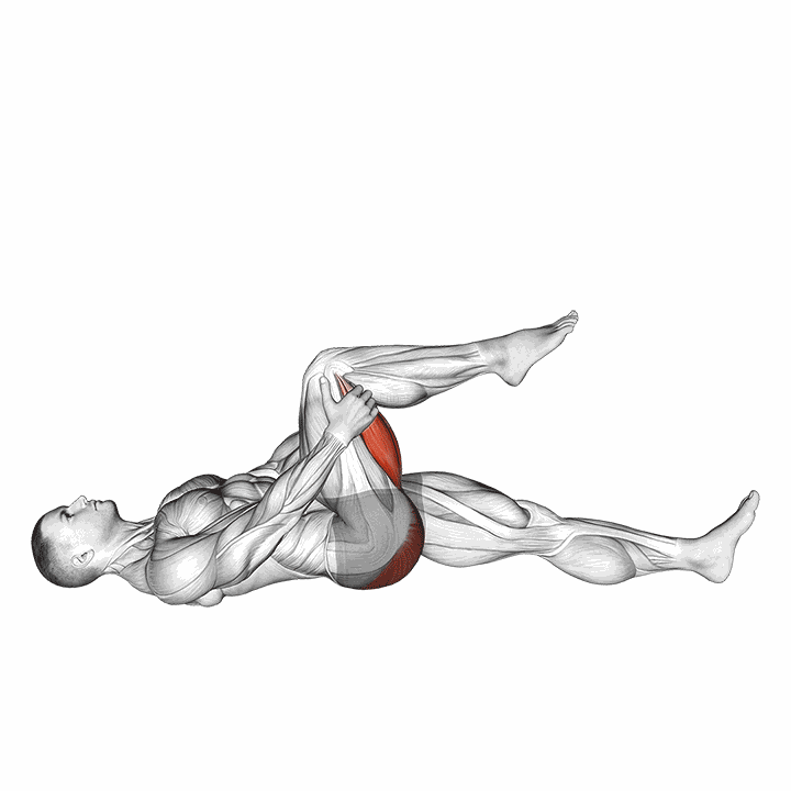 Leg Up Hamstring Stretch demonstration