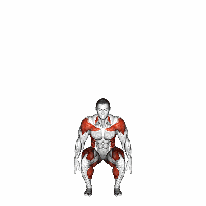 Squat To Overhead Reach With Twist demonstration