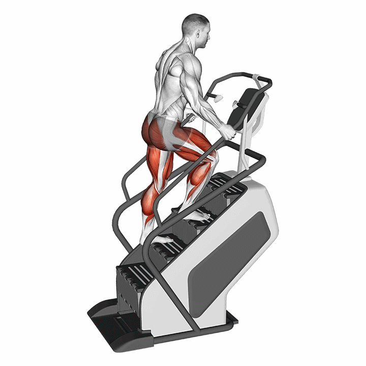 Walking On Stepmill demonstration