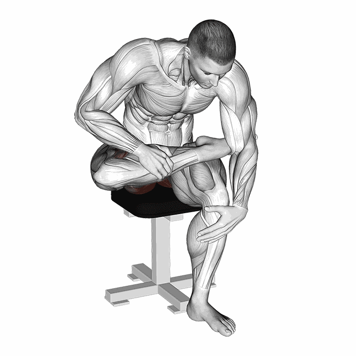 Seated Piriformis Stretch demonstration