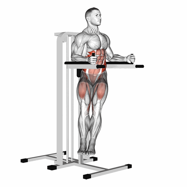 Twisted Leg Raise demonstration